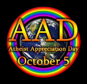Atheist Appreciation Day - October 5 (every year)